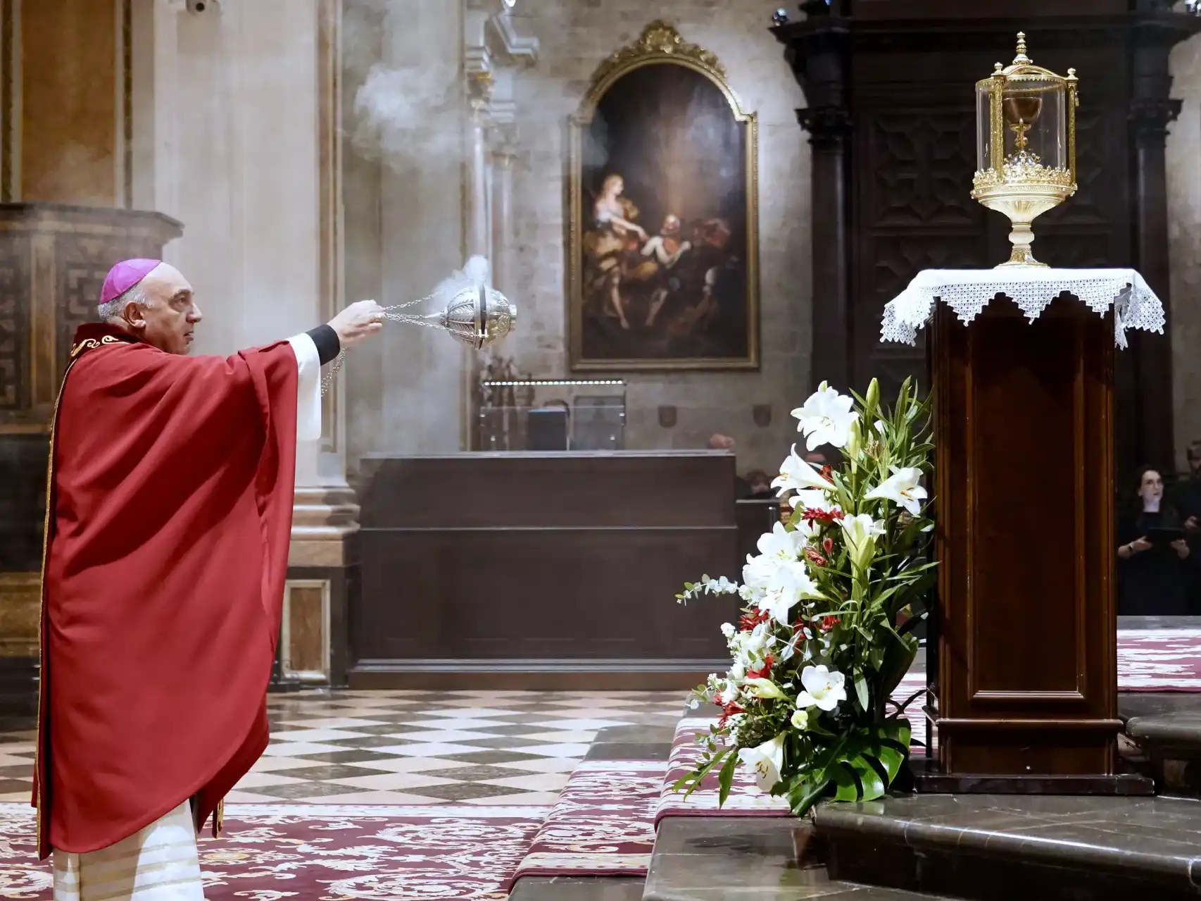 día santo cáliz arzobispo Enrique Benavent Vidal