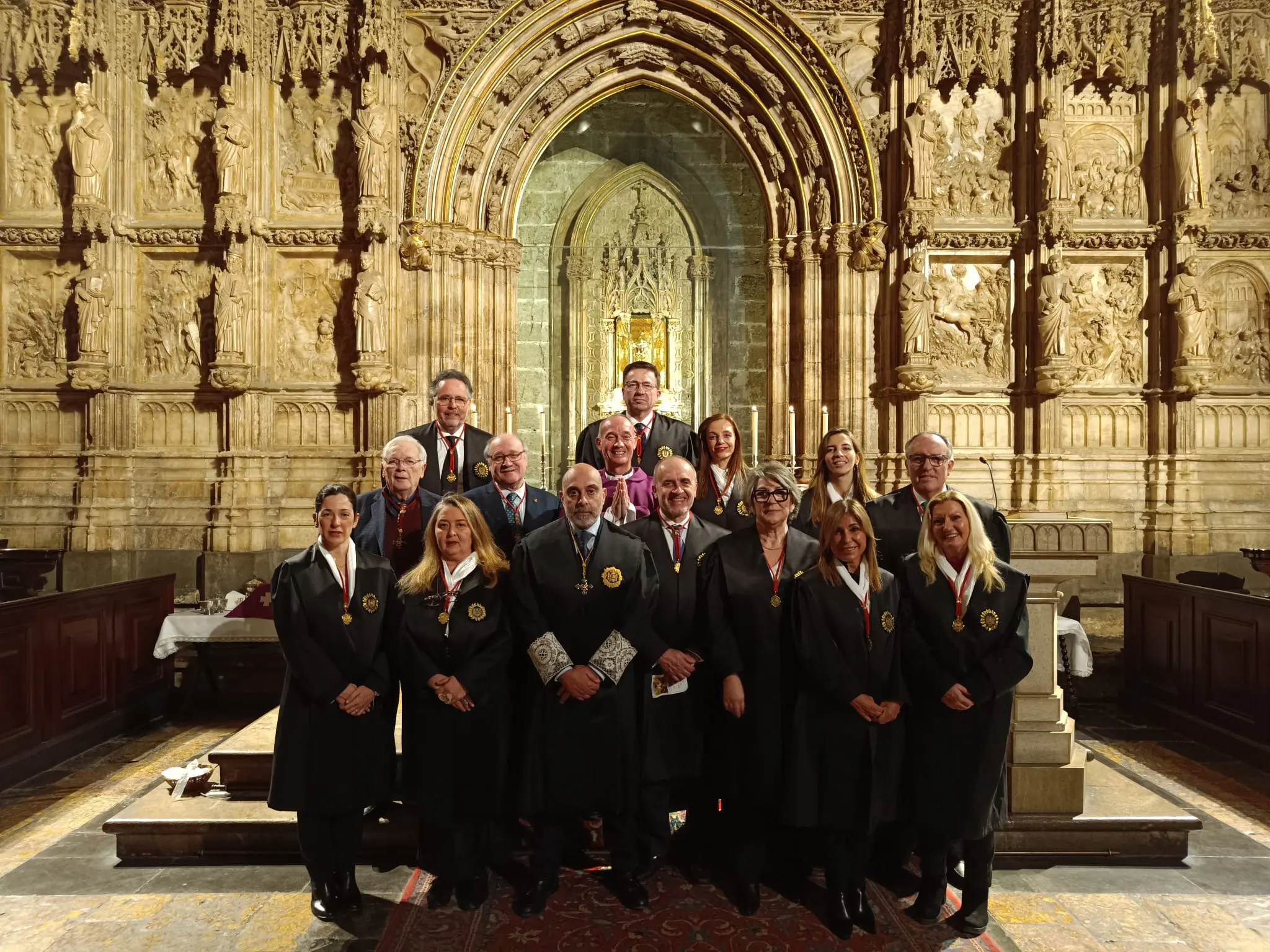 peregrinación del Ilustre Colegio Abogados de Valencia (ICAV) Santo Cáliz