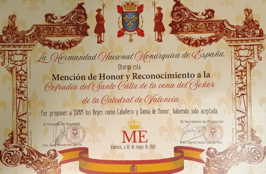 SS.MM los Reyes de España, nombrados Caballero y Dama de Honor de la&hellip;